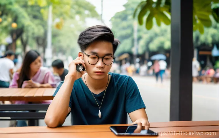 사이버 세계에서의 안전한 네비게이션 - **Prompt 2: User Creating a Strong Password with 2FA**
    "A young Thai man in his early 30s, with ...